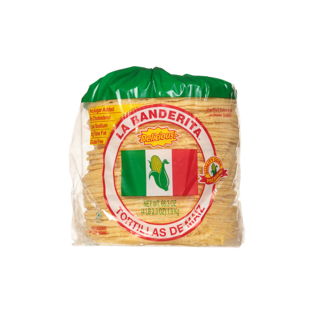 LA BANDERITA YELLOW CORN 1box/6paq/160u