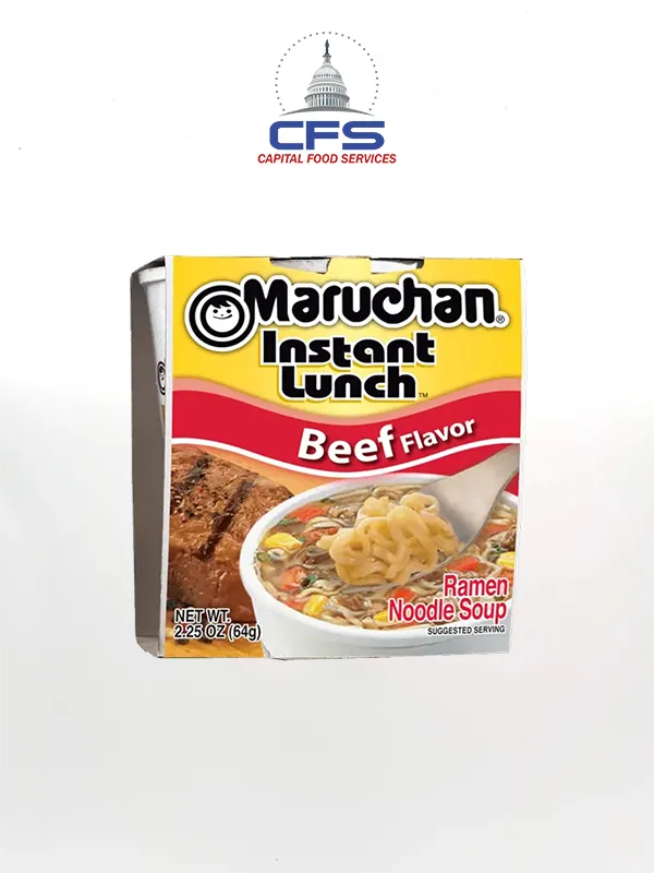MARUCHAN BEEF FLAVOR 12/2.25oz