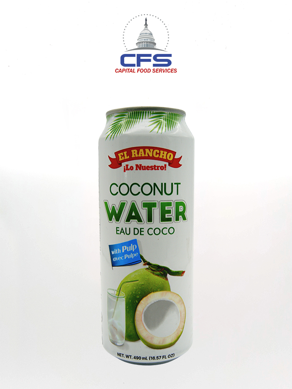 [2971] ER CAN COCONUT WATER 1/24/490ml