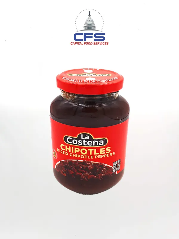 [88940] LC DICED CHIPOTLE GLASS (88940) 1/12unit/8.11oz/235g