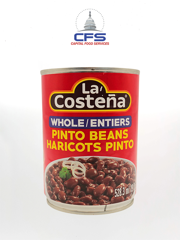 [88919] LC WHOLE PINTO BEANS 1/12unit/19.75oz/538g