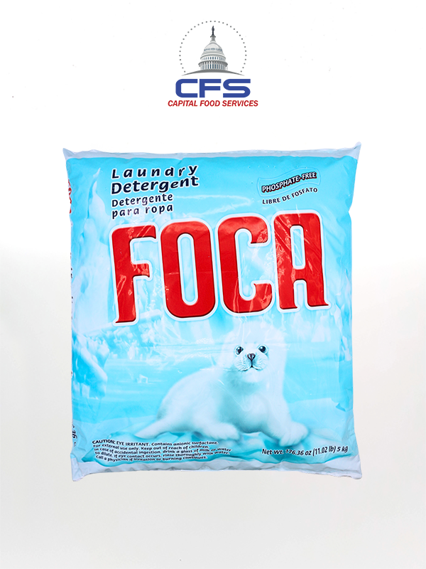 [10012005427567] FOCA DETERGENT 1/4unid/5kg.