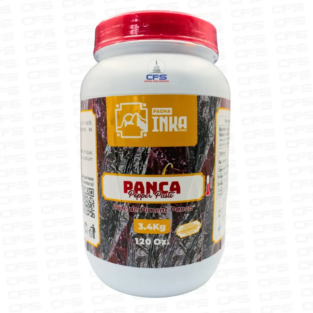 [5080] PI PANCA PEPPER PASTE 1/4UN/3.7KG (PERU)