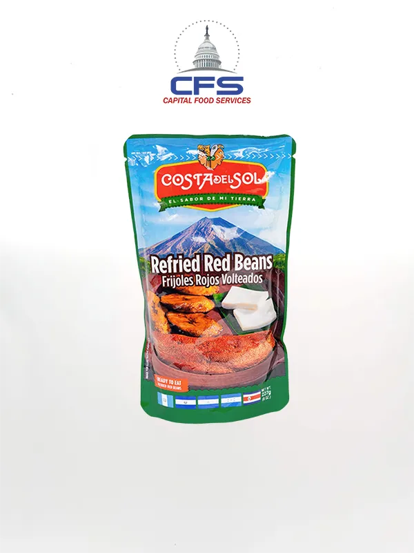 [10559070] COSTA DEL SOL FRIJOL ROJO VOLTEADO DOYPACK 1/24unit/8oz/227gr