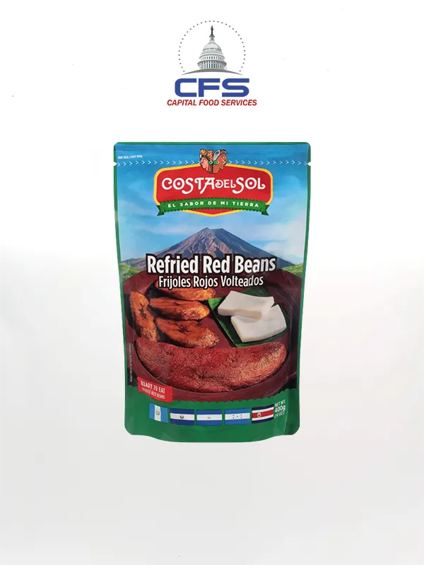[10559071] COSTA DEL SOL FRIJOL ROJO VOLTEADO DOYPACK 1/24unit/14oz/400gr