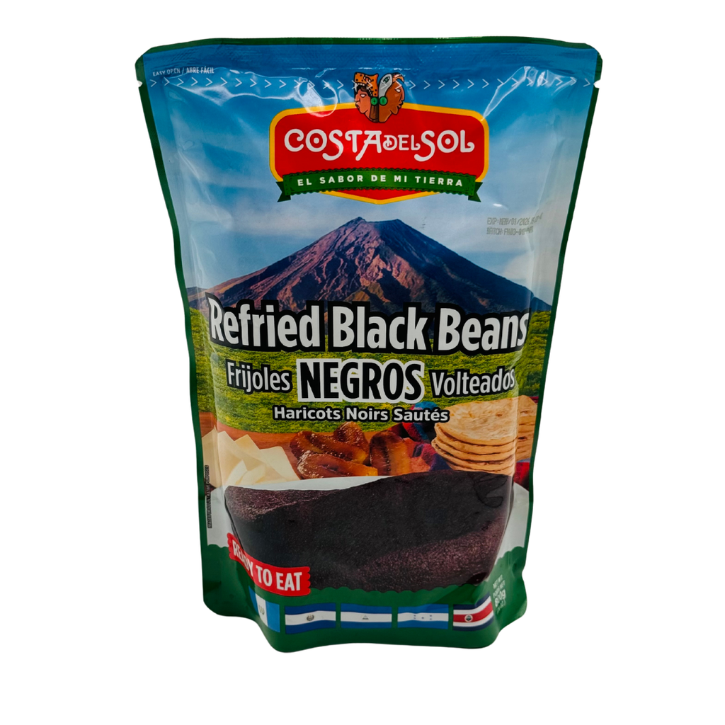 [10559946] COSTA DEL SOL FRIJOL NEGRO VOLTEADO DOYPACK 1/12unit/28oz/800g