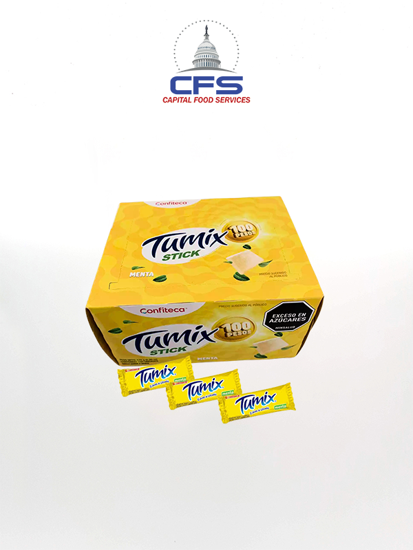 [1205202404] TUMIX GUM STICK (COL) 1box/100unit/270gr