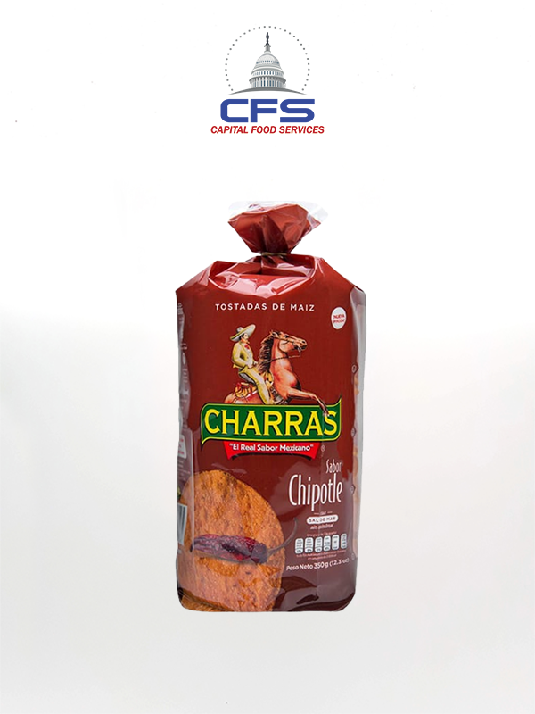 [1331] CHARRAS CHIPOTLE TOSTADA 1/8unit/12.5oz/350g