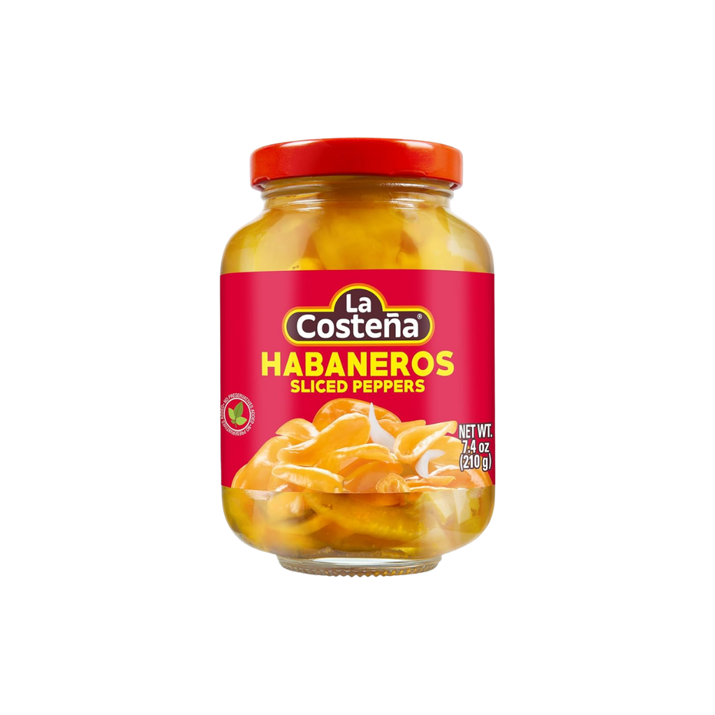 LC SLICED HABANEROS (10560) 1/12unit/7.4oz/210g