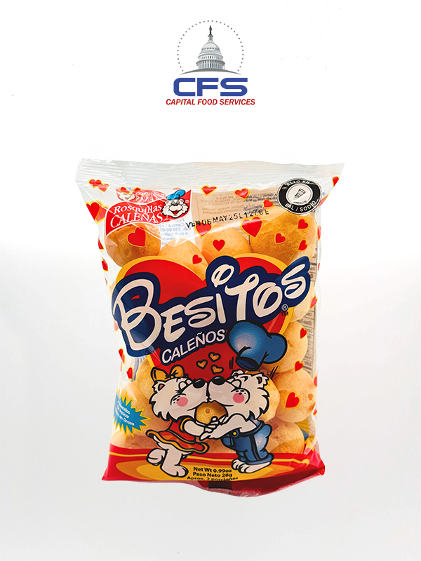 CALENITAS BESITOS 1/7bag-12unid/28g