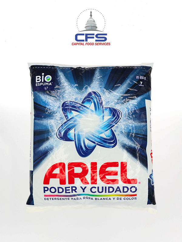 [5383] ARIEL DETERGENTE 1/10unid/850g