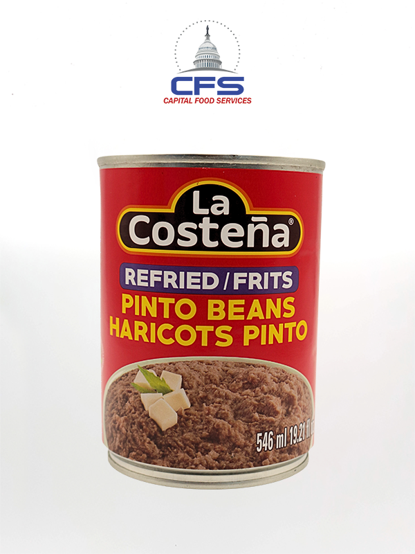 [88915] LC REFRIED PINTO BEANS 1/12unit/19.2oz/546g