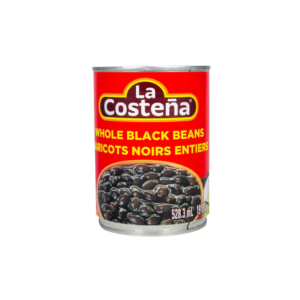 LC WHOLE BLACK BEANS 1/12unit/19.2oz/546ml