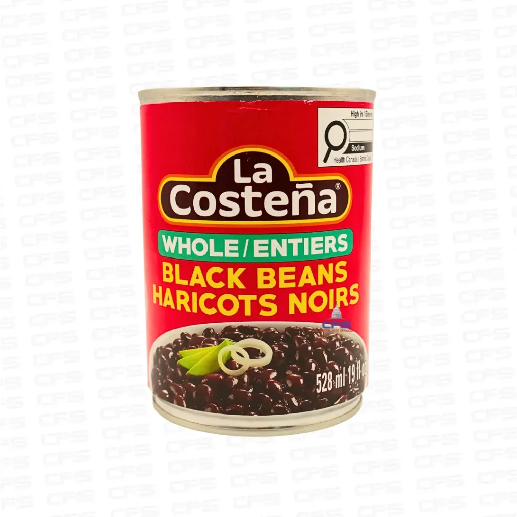 [88920] LC WHOLE BLACK BEANS 1/12unit/19.2oz/546ml