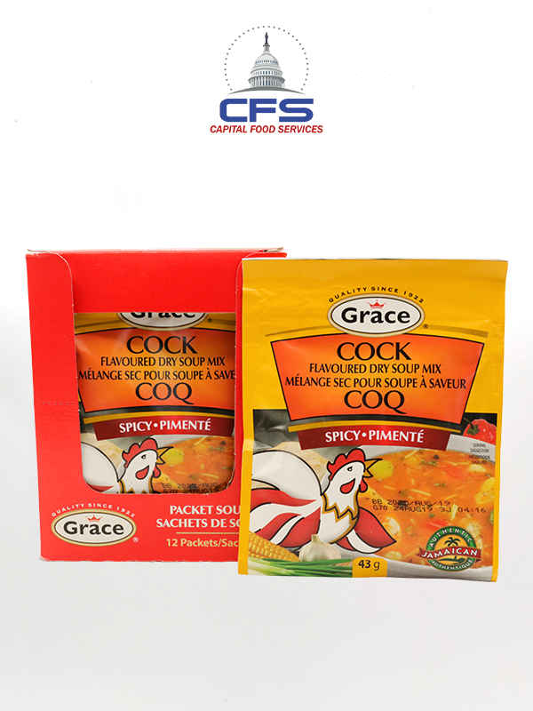 GRACE COCK SOUP MIX 1dis/12unit/43g