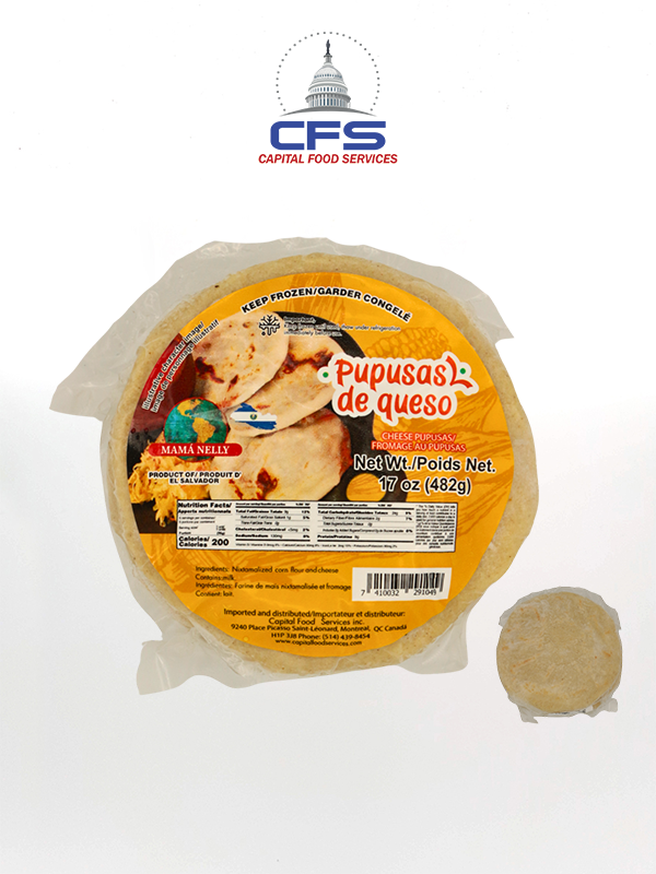 [2013] PUPUSAS DE QUESO 1/12paq/5unid/17oz/482g