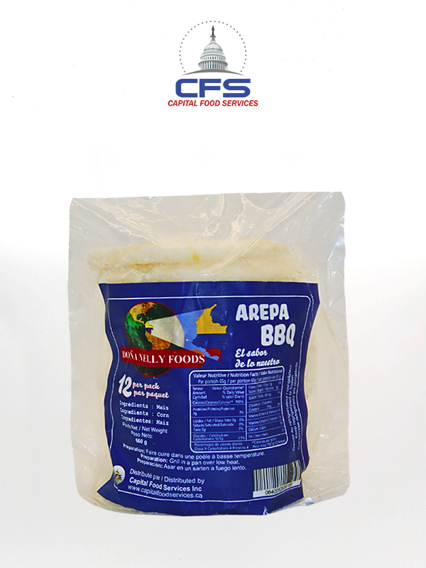 [202308233] MAMA NELLY AREPA BBQ 12/12/14oz/400gr