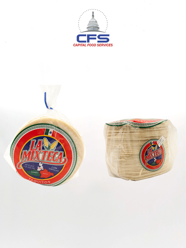 MIXTECA TORTILLA MAÍZ TAQUITO 1box/24pk/28oz