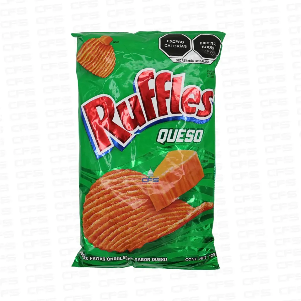 [2024073112] SABRITAS RUFLES QUESO GRANDE 1/30/120g