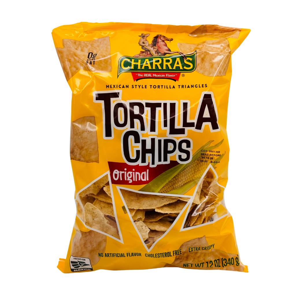 [2024082003] CHARRAS TORTILLA CHIPS ORIGINAL 1box/6bag/12oz/340g