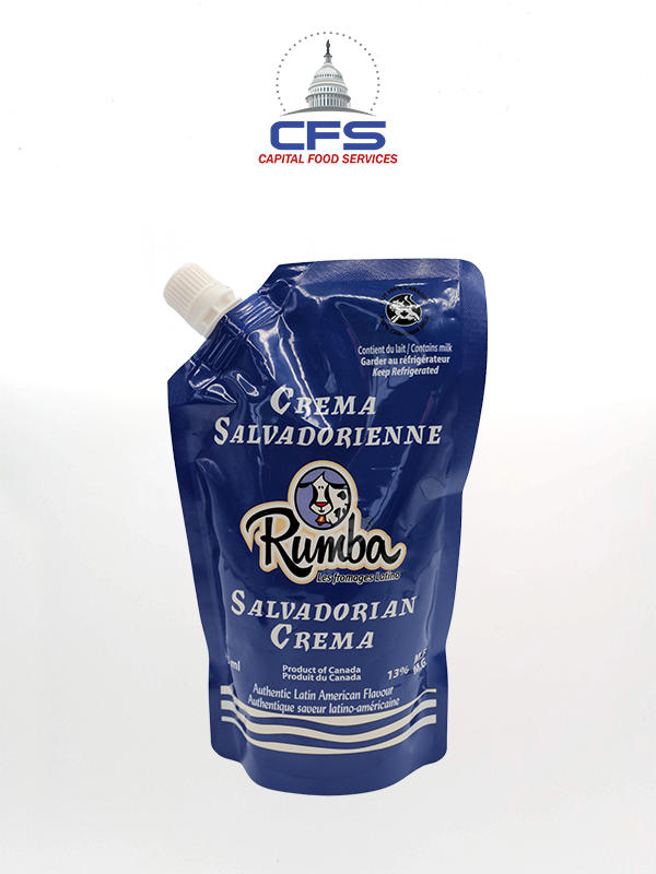 [202411053] RUMBA CREMA SALVADORENA 1/15 unid/375ml