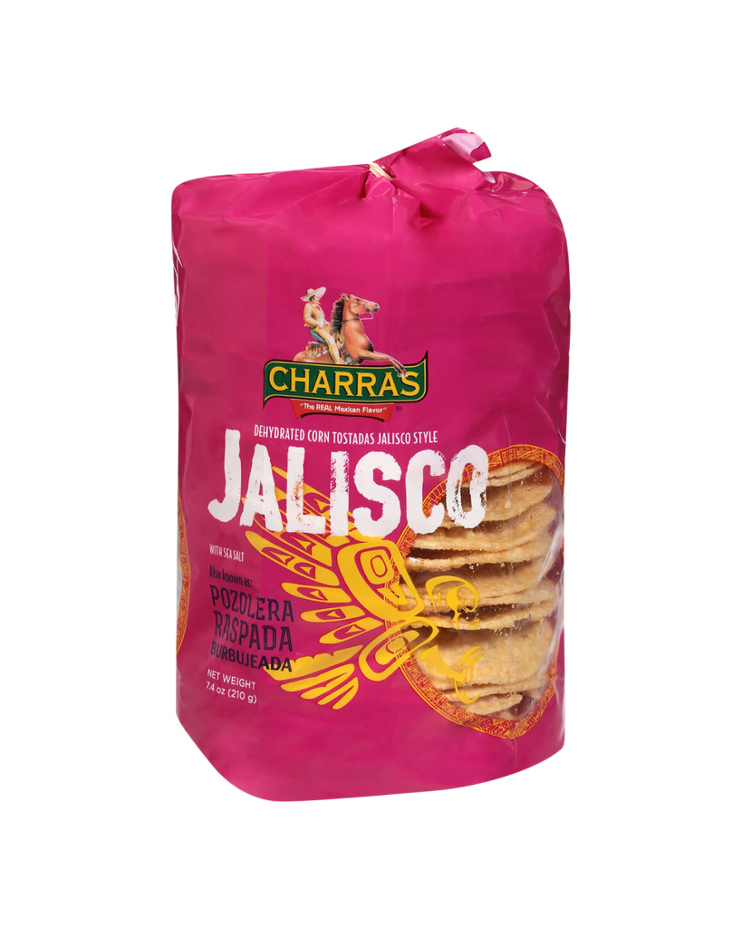 CHARRAS TOSTADA JALISCO STYLE 1/8unit/7.4oz