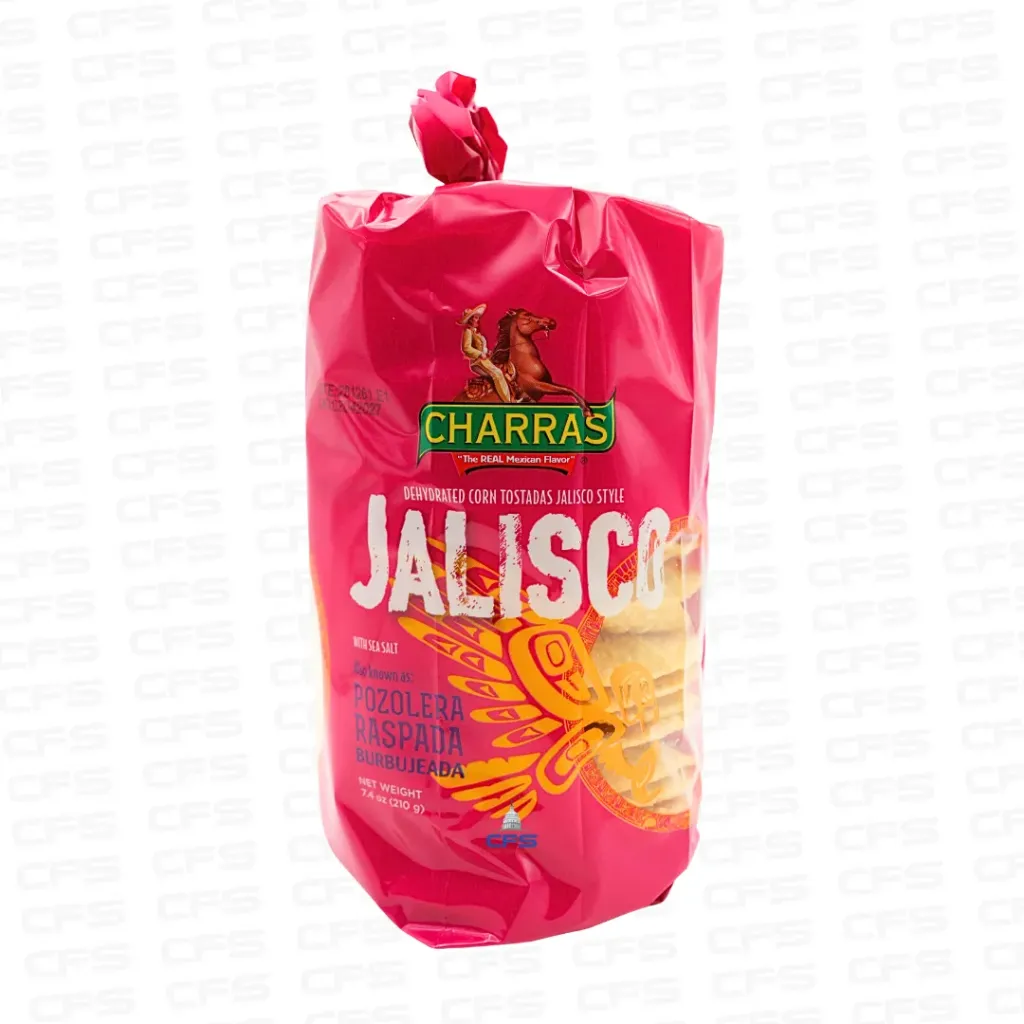[3747] CHARRAS TOSTADA JALISCO STYLE 1/8unit/7.4oz