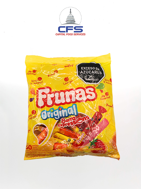 [2025030303] FRUNAS SURTIDAS BARRA FRUNAS SURTIDAS 6bag/400g