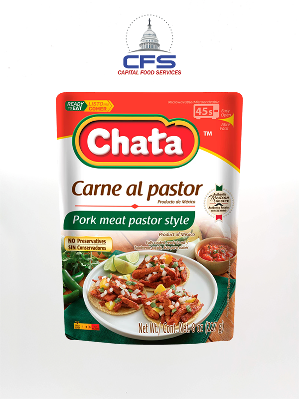 LA CHATA CARNE AL PASTOR 1/12/227G