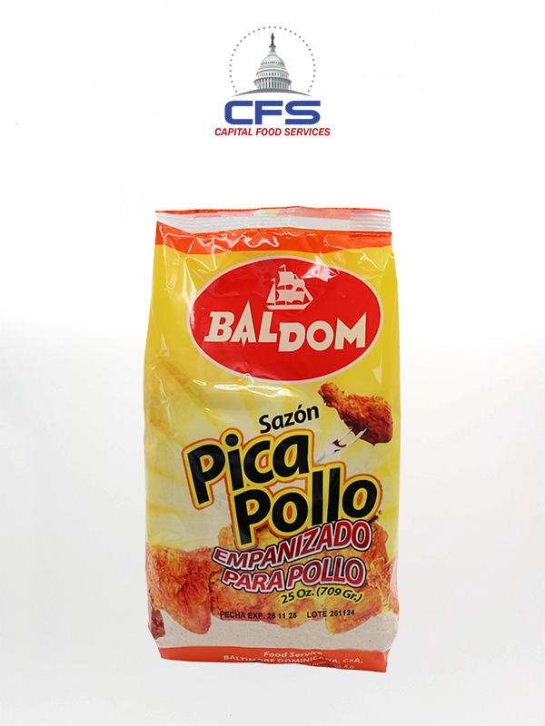 [7747] BALDOM SAZON PICA POLLO EMPANIZADO PARA POLLO 12/25oz
