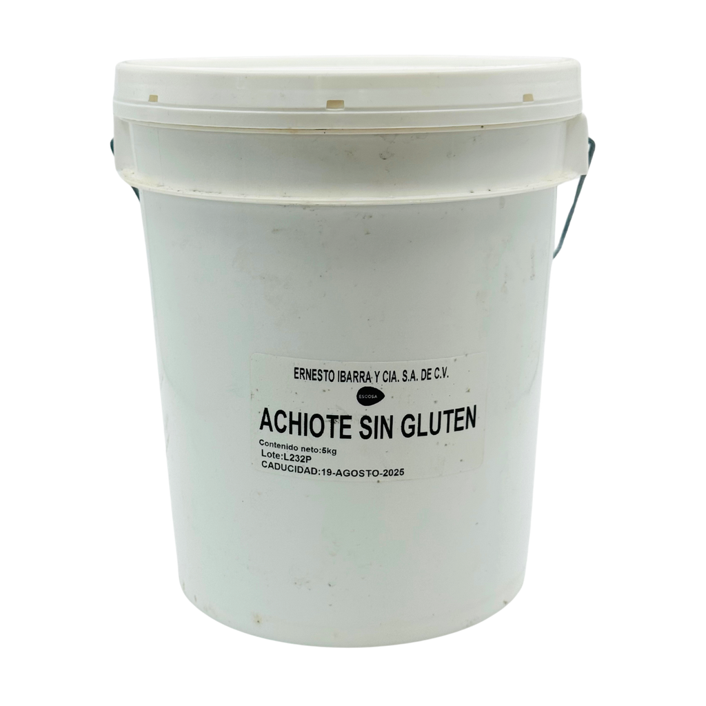 ESCOSA ACHIOTE EN PASTA 1/176.3oz/5Kg