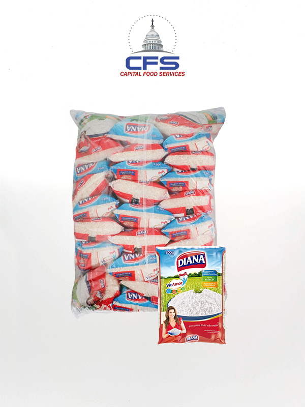 DIANA ARROZ 1/ 25paq/500grs