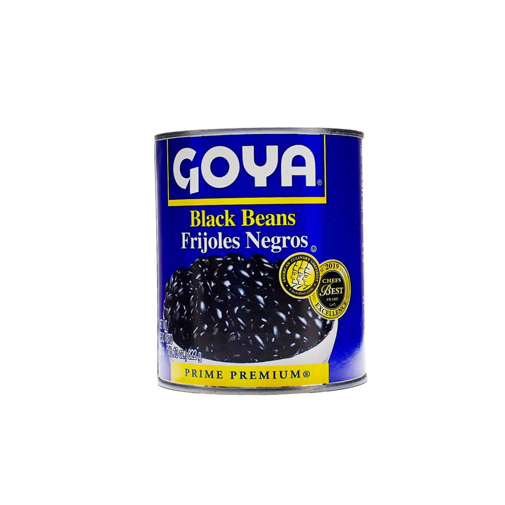 [2465] GOYA BLACK BEANS (2465) 1/12unit/29oz/822g