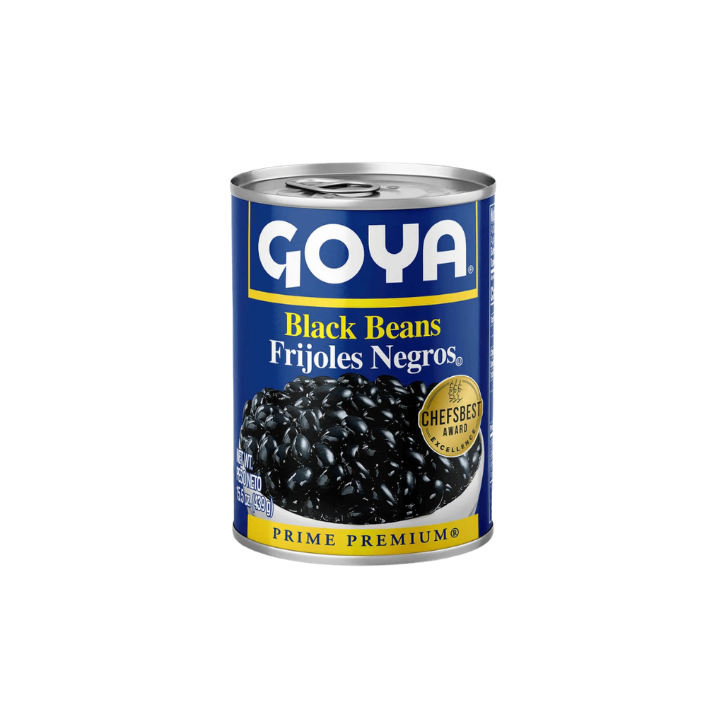 [2466] GOYA BLACK BEANS (2466) 1/24unit/15.5oz/439gr