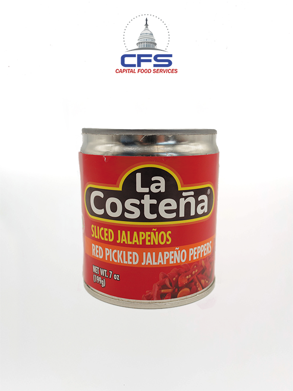 [20207] LC RED SLICE JALAPENO 1/24unit/7oz/199g