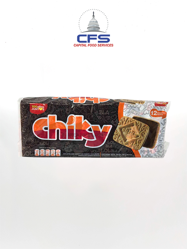 [4010] CHIKY CHOCOLATE 1/16paq/12un/480g