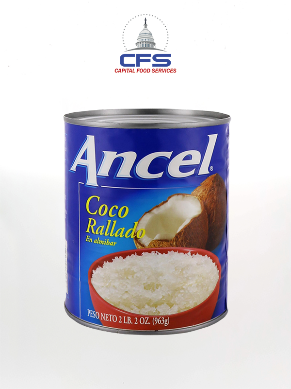 [3125] ANCEL GRATED COCONUT 1/12und/34oz/970g
