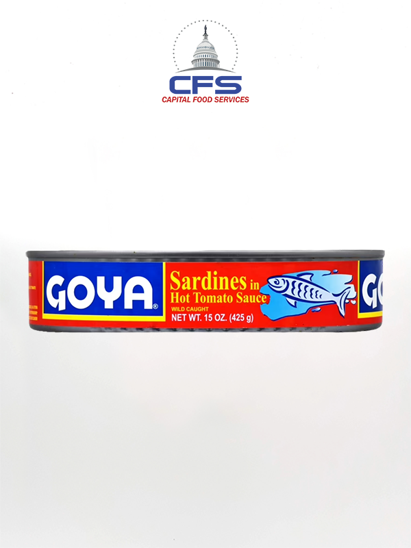 GOYA SARDINE HOT SAUCE (3616) 1box/24unit/15oz