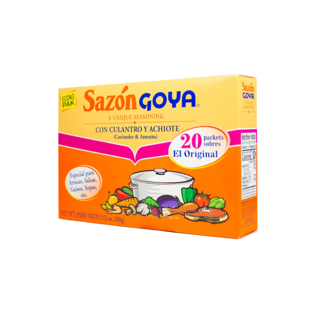 GOYA ECONOPACK CILANTRO ACHIOTE (3779) 1/18box/20sachet/3.5oz/100g