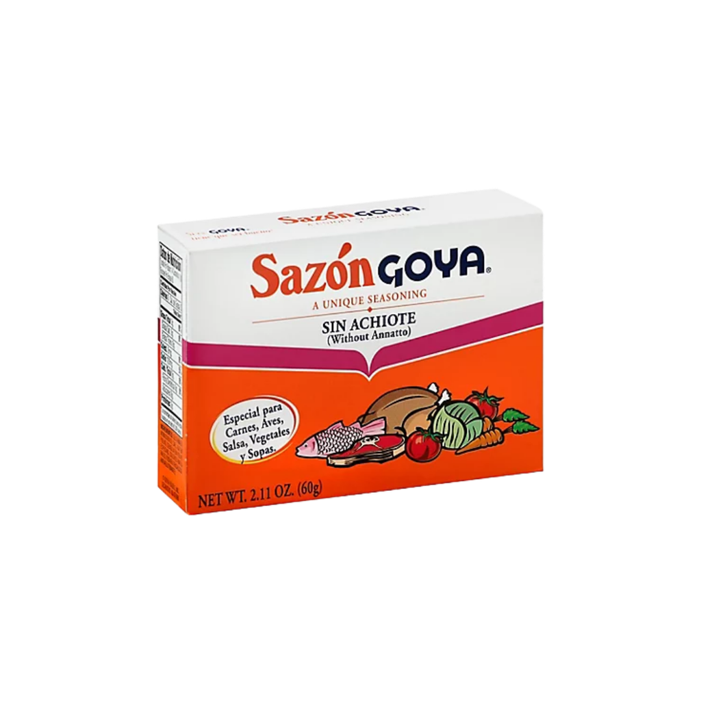 GOYA MINI SIN ACHIOTE (3781) 24und/12sachet/2.11oz/60gr