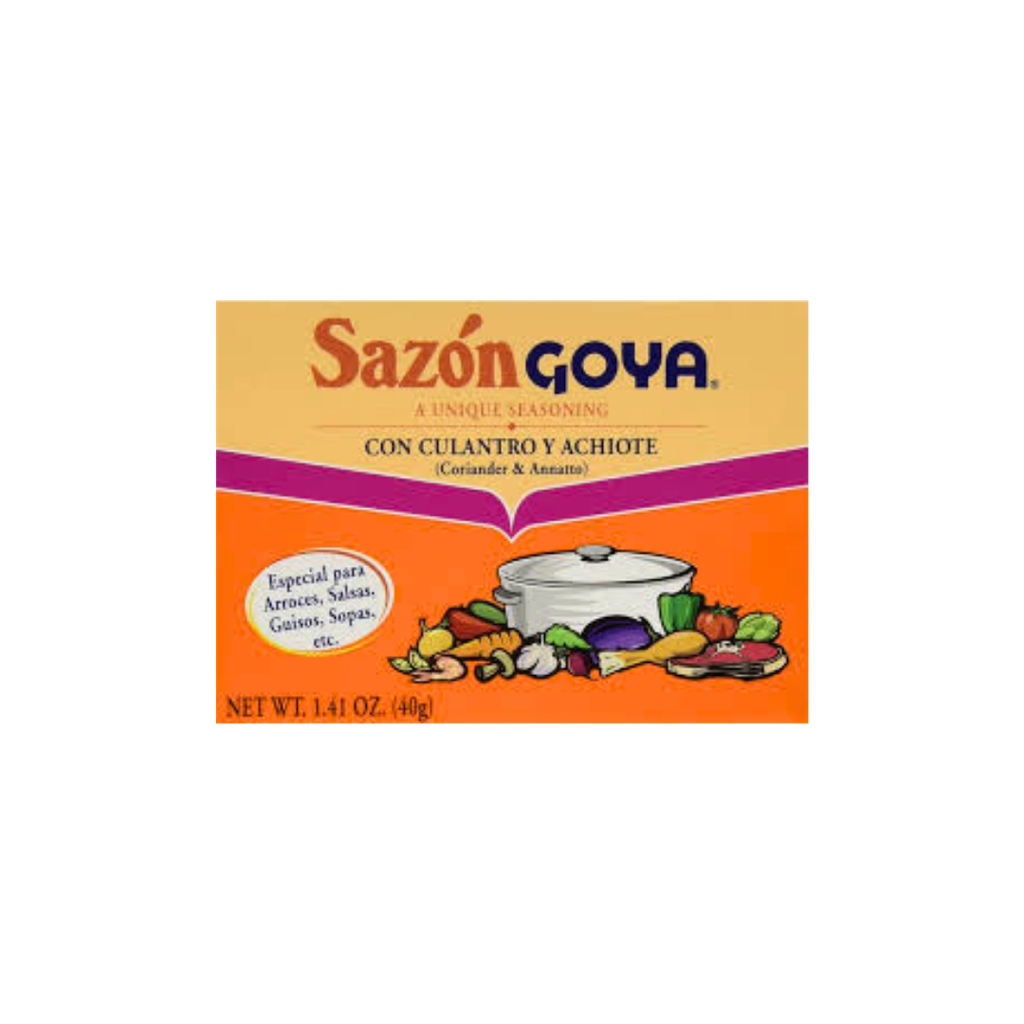 GOYA MINI CILANTRO/ACHIOTE (3782) 1/36box/8sachet/1.41oz/40gr