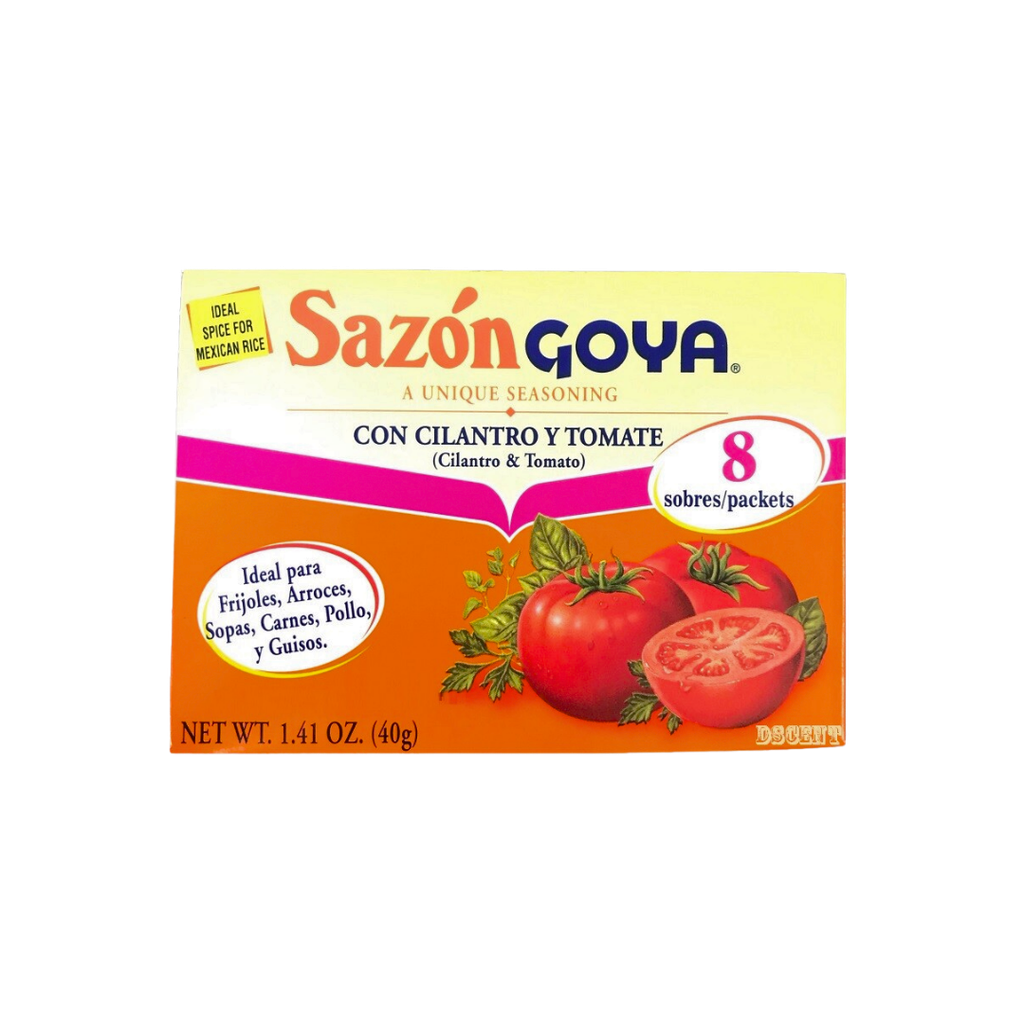 GOYA MINI CILANTRO TOMATE (3786) 36box/8sachet/1.41oz/40gr