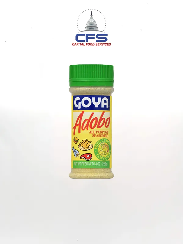 GOYA ADOBO WITH CUMMIN (3820) (Tapa Verde) 1/24unit/8oz/226g