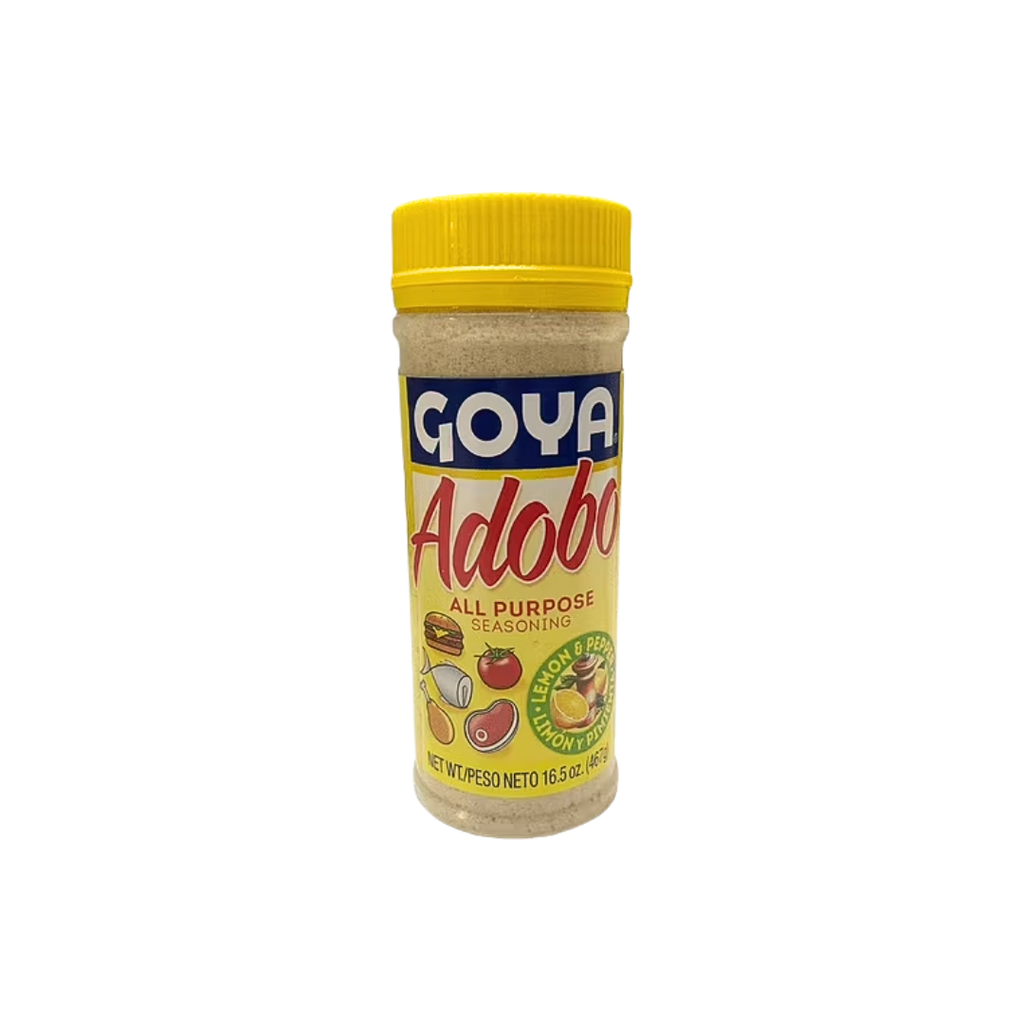 GOYA ADOBO WITH LEMON & PEPPER (3835) (Tapa Amarilla) 1/24unit/16.5oz/453g