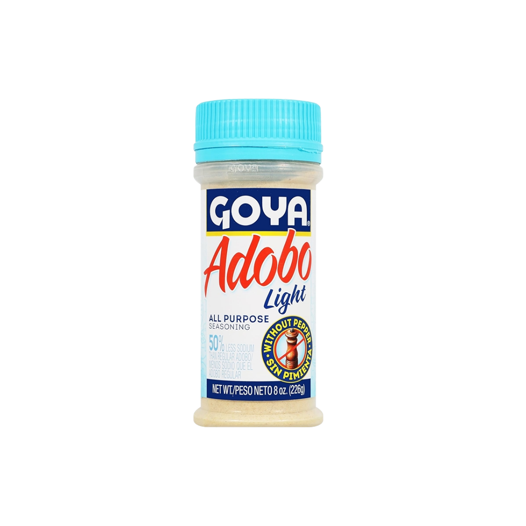 GOYA ADOBO LIGHT WITH PEPPER (3836) (Tapa Celeste) 1/24/8oz/226g