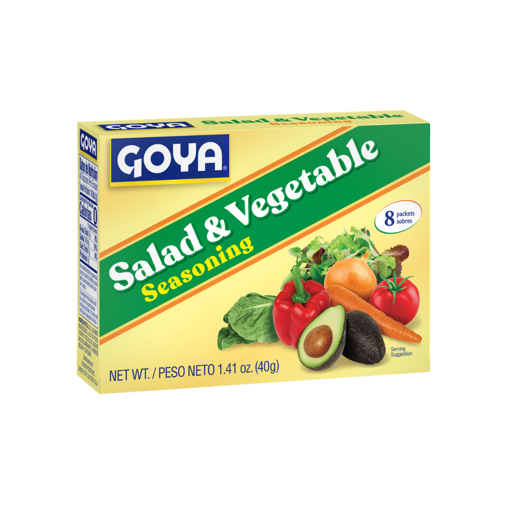 GOYA MINI SALAD AND VEG SEASONING (3840) 24box/8sachet/1.41oz/40gr