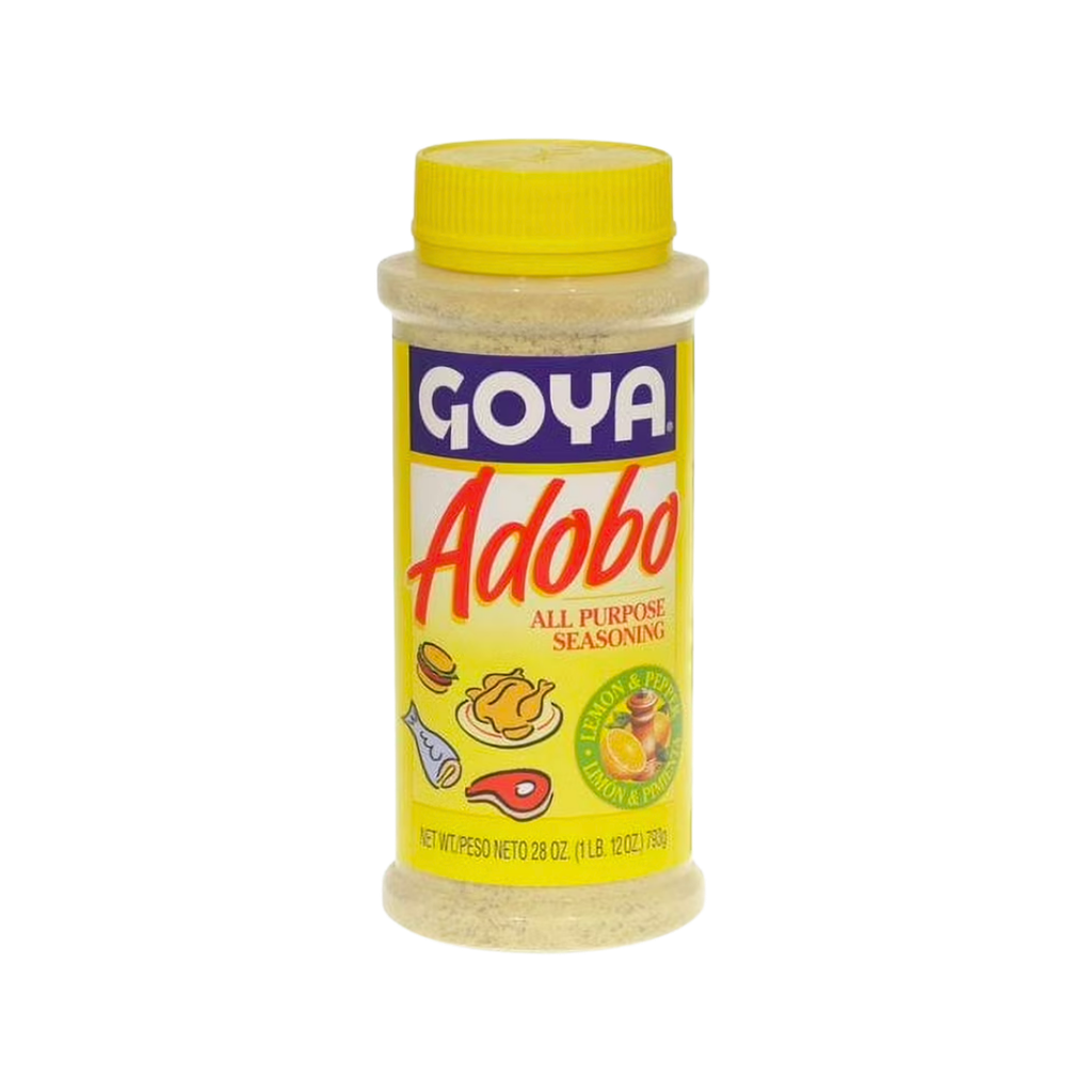 GOYA ADOBO WITH LEMON & PEPPER (3874) (Tapa Amarilla) 1/12unit/28oz/794g