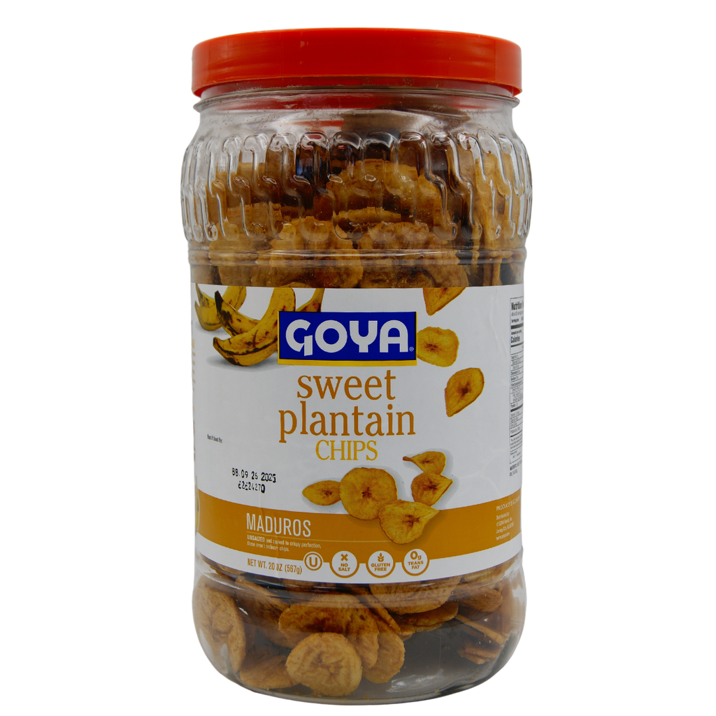 [4712] GOYA PLANTAIN SWEET CHIPS (4712) 6unit/20oz