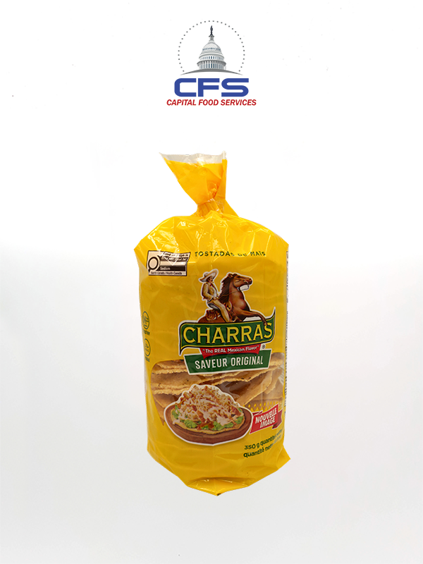 [5298868888] CHARRAS REGULAR TOSTADA 1box/8und/12.5oz/350g