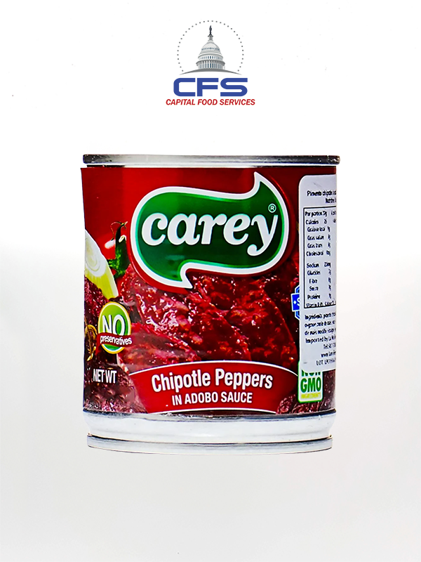 [5487833214000] CAREY CHIPOTLE PEPPERS (1115) 1/6/6 lb